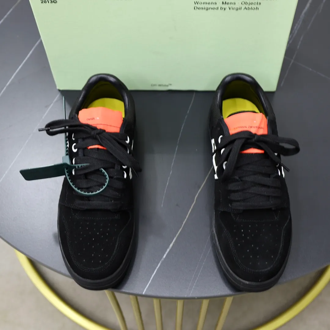 Men's shoes: 462💰💶【off-white】👫 Original one-to-one replica, high-end quality🥳The latest model has not been listed on the official website yet, the top version. Fabric: Imported original leather splicing Lining: Imported breathable mesh Outsole: Original rubber soft, light and wear-resistant Outsole Male 38-44 (customized for 45 and 46)